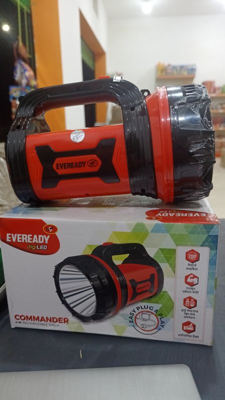 Plastic Body Eveready LED Torch, Model Number : DL 98