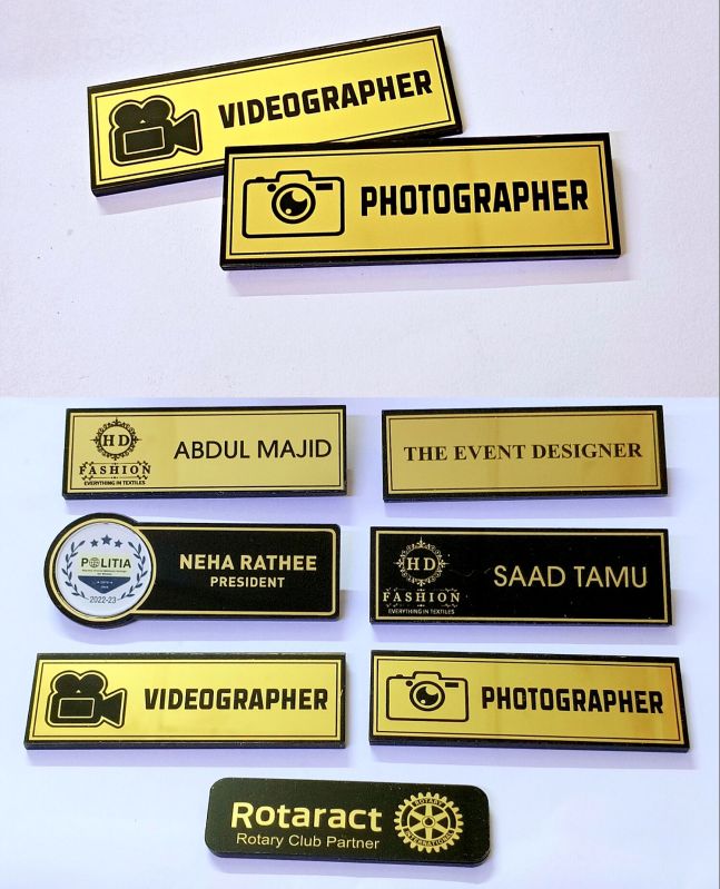 name badges