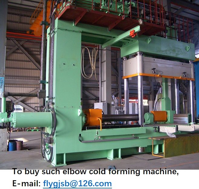 12 Inch Stainless Steel Elbow Cold Forming Machine