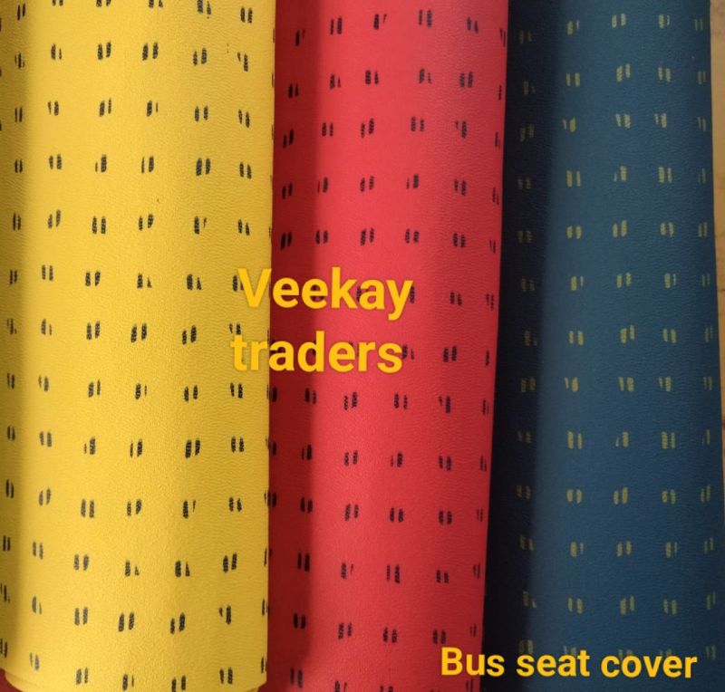 Bus Seat Cover Rexine Fabric, Packaging Type : Roll