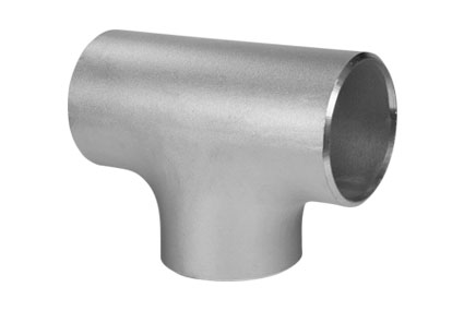 Stainless Steel Butt Weld Concentric Tee, Color : Grey