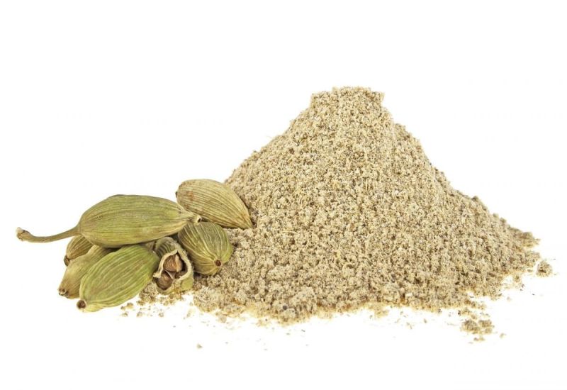 Natural Green Cardamom Powder, for Cooking Use, Shelf Life : 6 Months