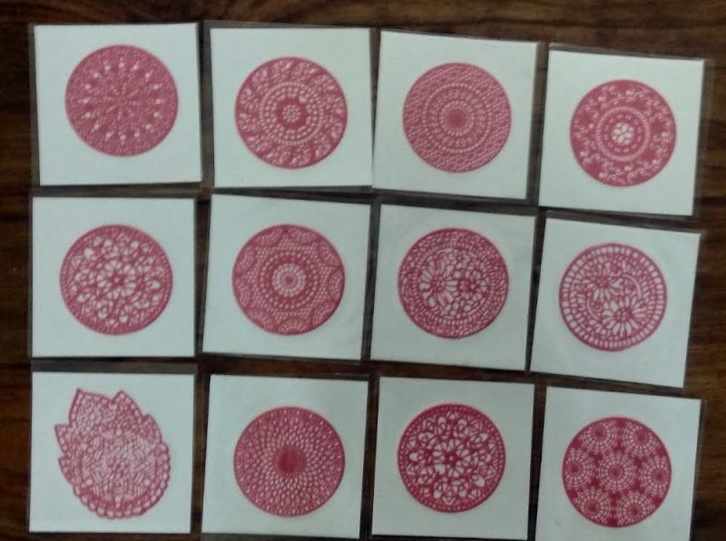 Henna Stencils, For Personal, Packaging Type: Packet at Rs 100/piece in  Mumbai