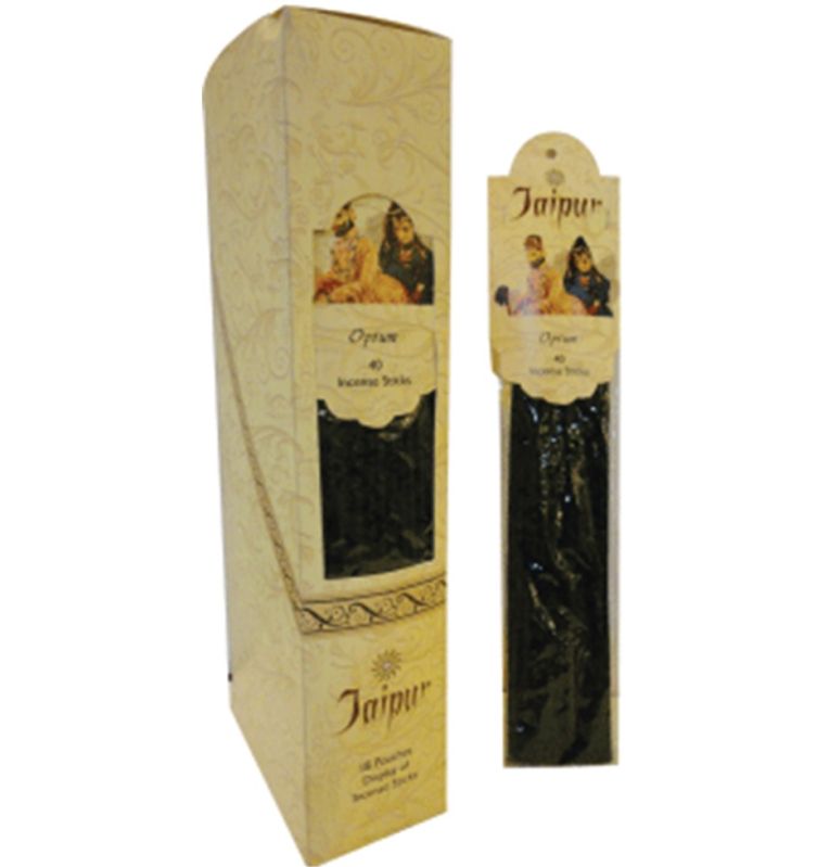 Wood Dust Jaipur Incense Stick, for Therapeutic, Temples, Religious, Office, Packaging Type : Paper Box