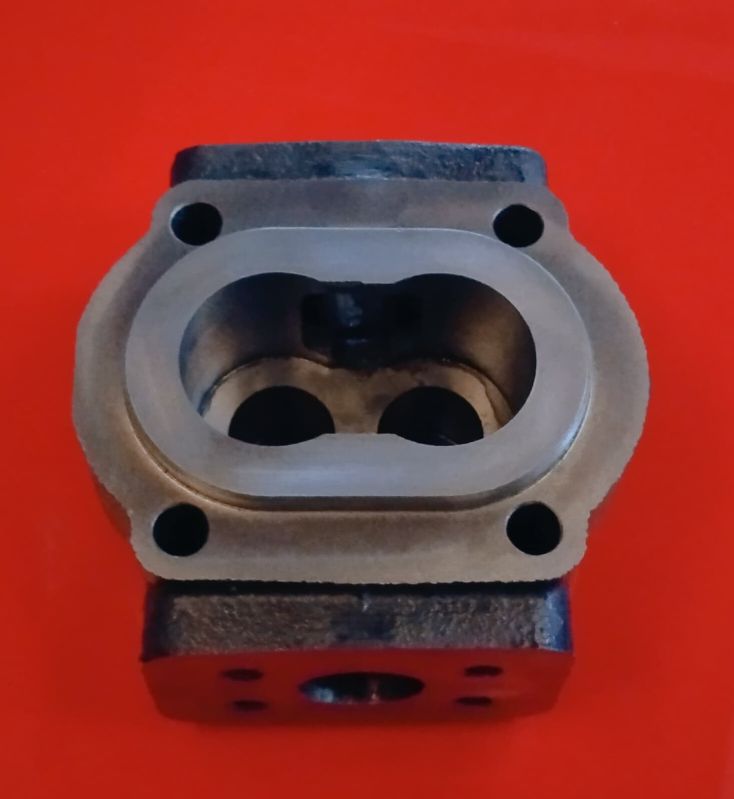 Grey Warlock Cast Iron Hydraulic Pump Body, for Industrial Use, Feature : Durable, Premium Quality