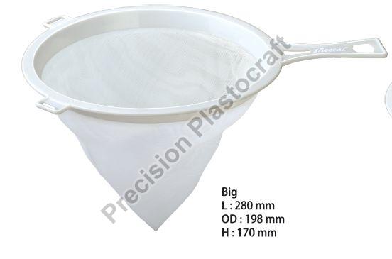 Big Water and Milk Strainer, Handle Material : Plastic