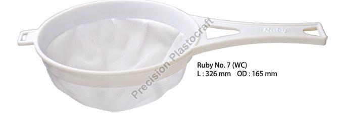 No. 7 WC Nylon White Cloth Ruby Tea Strainer