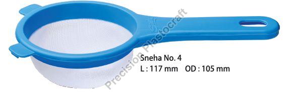 No. 4 Sneha Tea Strainer, Size : L: 117 Mm, OD : 105 Mm