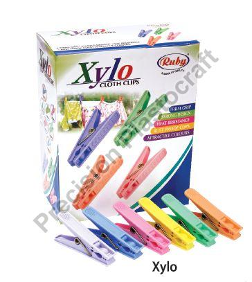 Xylo Plastic Cloth Clips