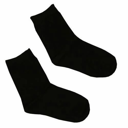 Black Full Length School Socks, Size : Multisizes