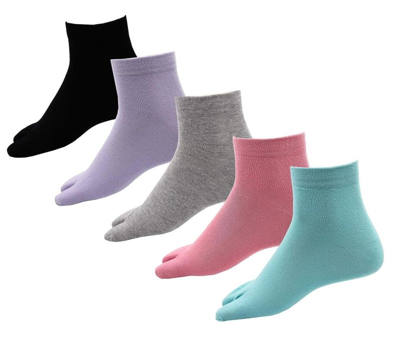 Ladies Thumb Cotton Socks, Size : All Sizes