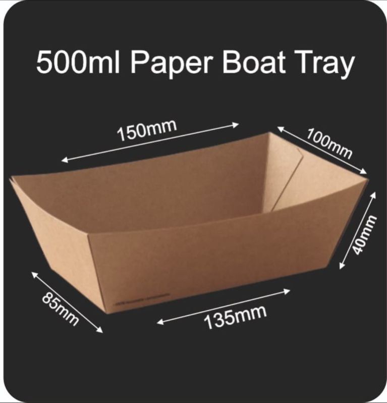 500 Ml Paper Boat Tray