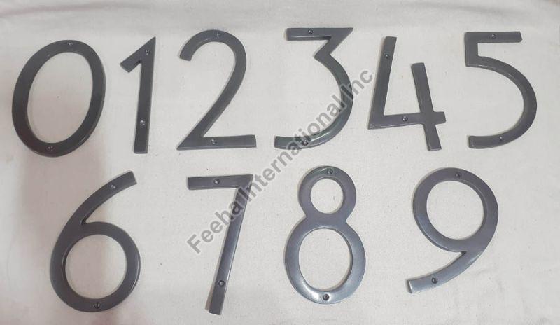 Polished 8 Inch Aluminum Numerals, for Use House Number, Feature : High Quality, Corrosion Resistance
