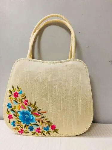 Fawn Embroidered Apple Shape Shoulder Bag, for Travel, Feature : Fine Finish, Easy To Carry, Stylish