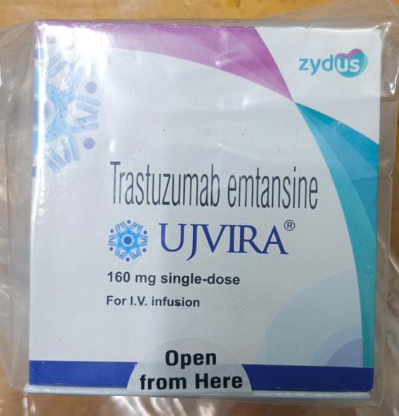 Trastuzumab emtansine (ujvira) for breast cancer