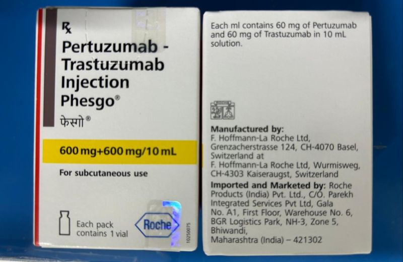 Roche Trastuzumab Pertuzumab Injection at Rs 230000 in Mumbai - ID: 7272070