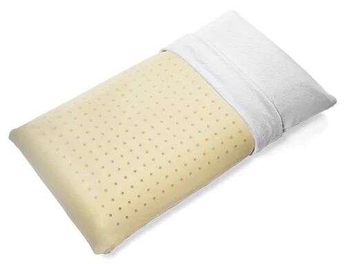 Creamy Rectangle Memory Foam Pillow, for Home, Hospital, Technics : Machine Made