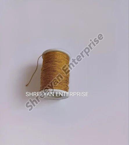 Plain Golden Zari Dori, For Textile Industry, Technics : Handmade, Machine Made