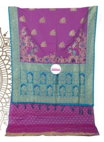 Ladies Fancy Silk Handloom Banarasi Saree, Feature : Anti-Wrinkle, Dry Cleaning, Easy Wash, Shrink-Resistant