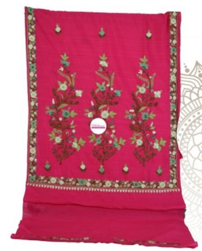 Ladies Modern Kashmiri Kani Silk Saree, Feature : Anti-Wrinkle, Comfortable, Easily Washable, Impeccable Finish