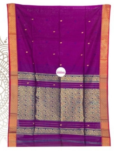 Printed Cotton Ladies Modern Maheshwari Saree, Speciality : Easy Wash, Dry Cleaning, Anti-Wrinkle, Shrink-Resistant