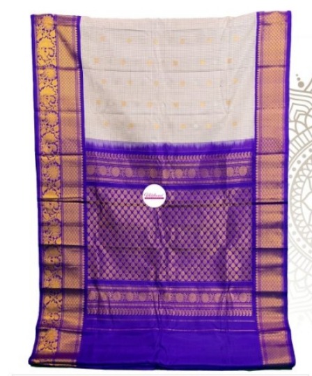 Printed Silk Ladies Stylish Gadwal Sarees, Speciality : Easy Wash, Dry Cleaning, Anti-Wrinkle, Shrink-Resistant