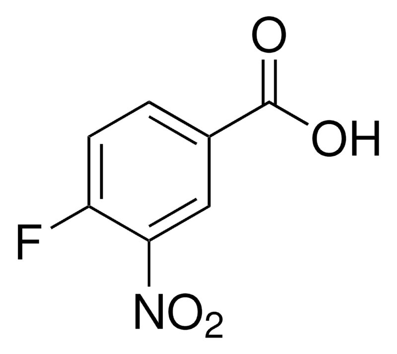 4-Fluoro-3-Nitrobenzoic Acid, for Industrial, Laboratory, CAS No. : 453-71-4