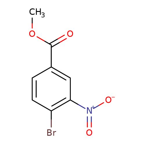 Methyl 4-bromo-3-nitrobenzoate, CAS No. : 2363-16-8