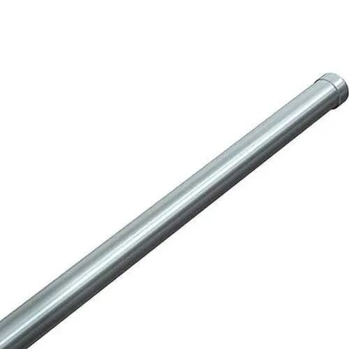 Matt Stainless Steel Curtain Rod, Color : Silver