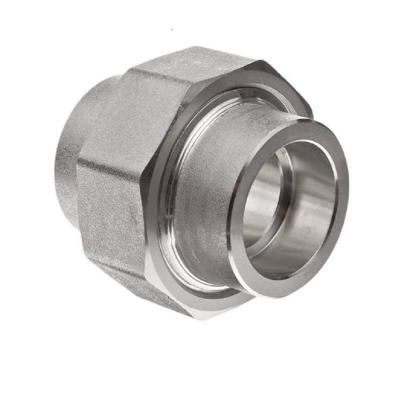 Stainless Steel Socket Weld Union, Color : Silver