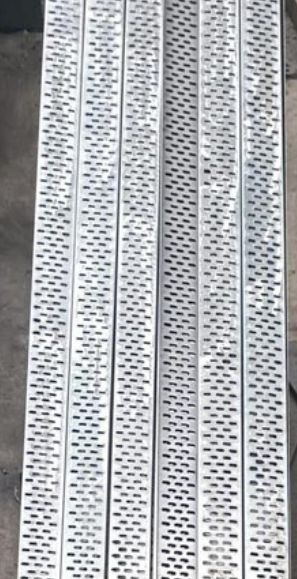 Grey Plastic Perforated Cable Tray, Length : 2-3 Meter