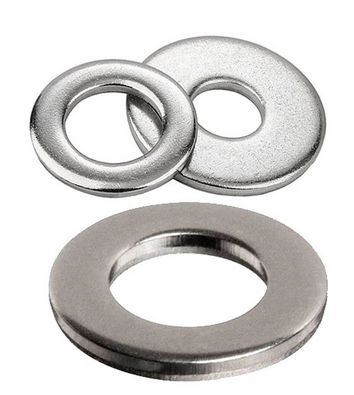Grey Round Polished Utility Washers, for Industrial, Size : Standard