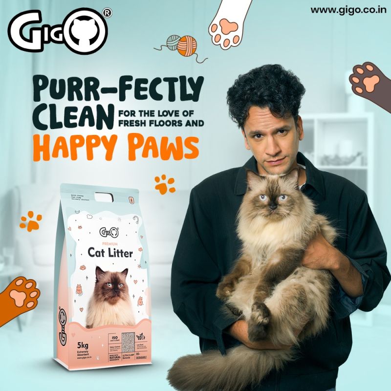 Gigo Premium Cat Litter, 5Kg