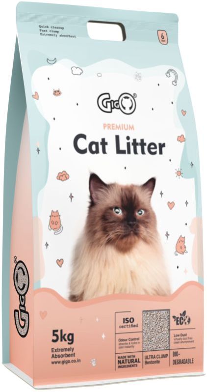 Gigo Premium Cat Litter, 5Kg