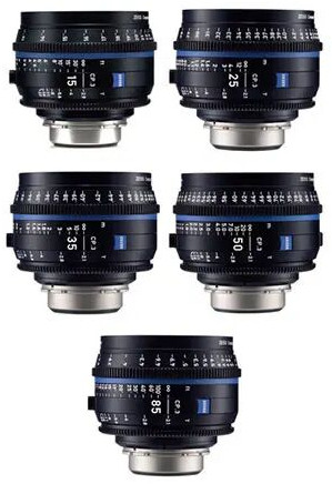 ZEISS CP3 XD 5-LENS SET