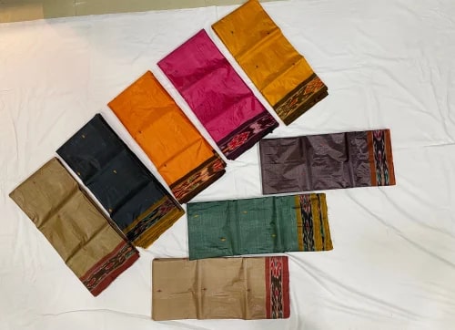 Blended Katki Tussar Silk Sarees