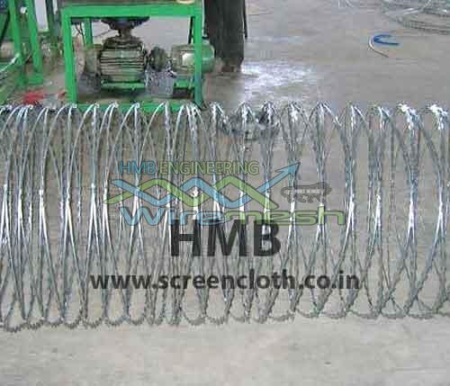 Concertina Coil Fencing