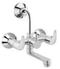 Crospo Brass 2 In 1 Wall Mixer Tap