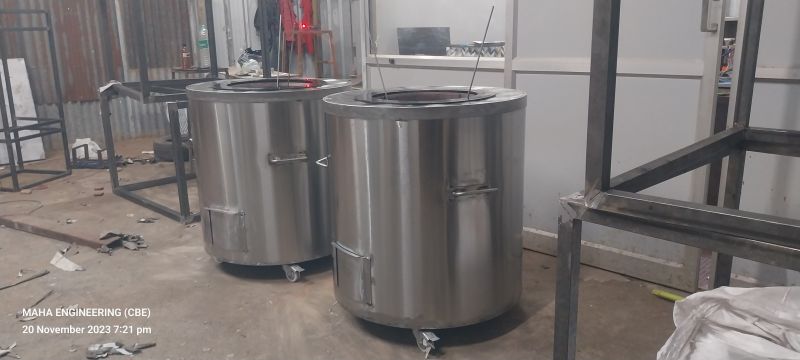 Stainless Steel Round Tandoor