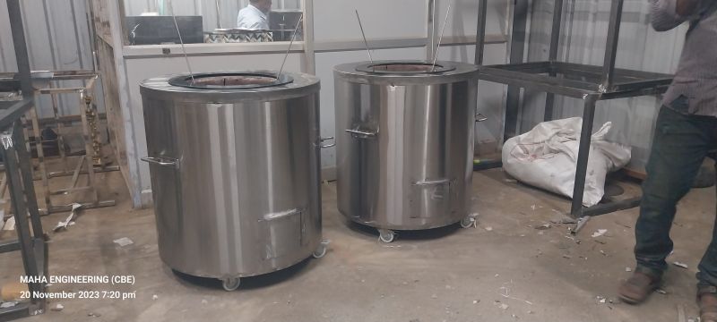 Stainless Steel Round Tandoor