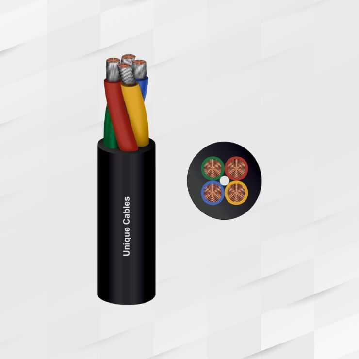 Rubber Trailing Cable