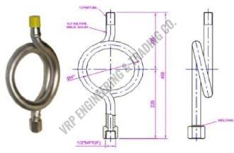 Mild Steel Siphon Tube