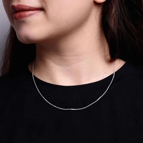 Ladies 925 Sterling Silver Chain