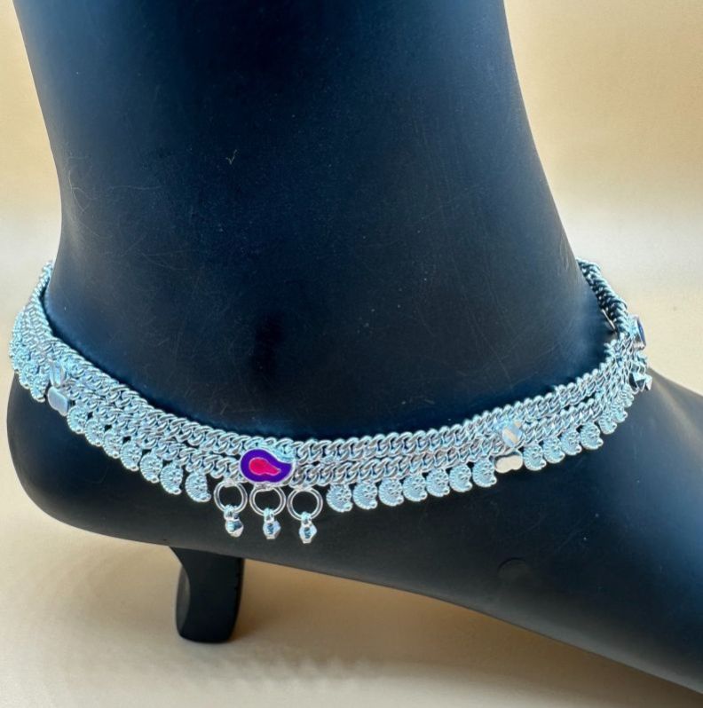 Ladies Sterling Silver Salem Payal