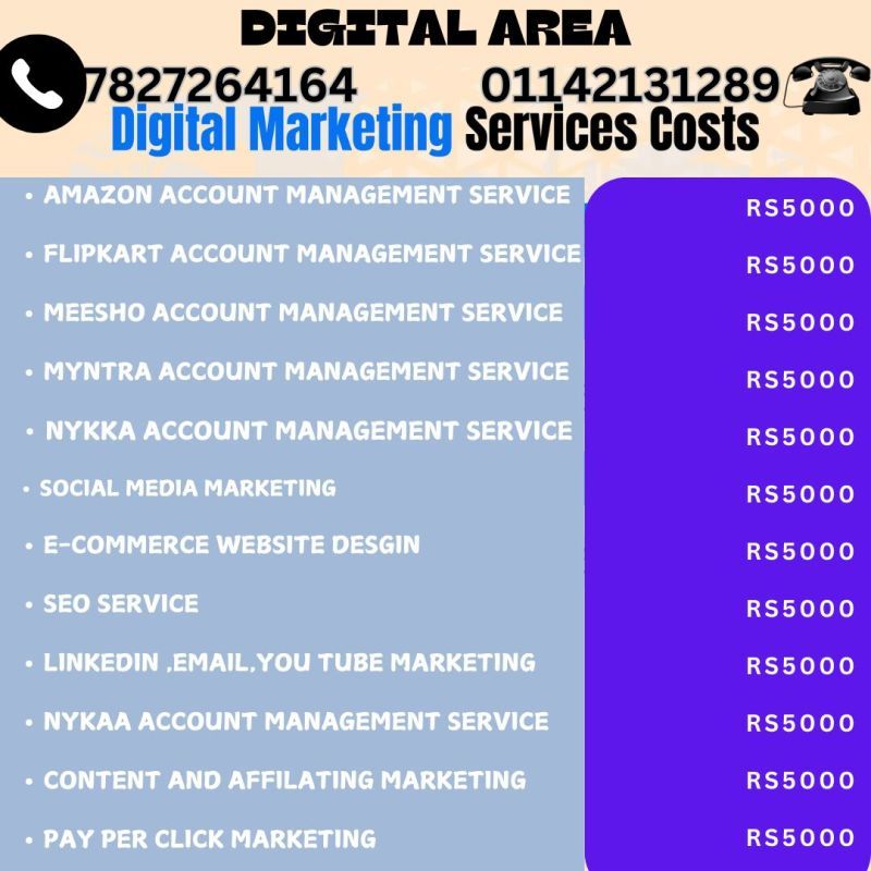 Digital Marketing Service(Included All)