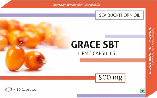 Grace SBT (Sea Buckthorn Oil) Capsules