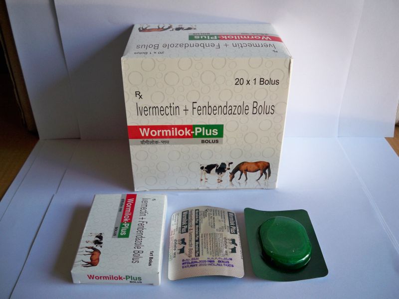 Ivermectin and Fenbendazole Bolus