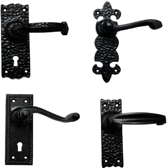 Black Ironmongery Door Handles