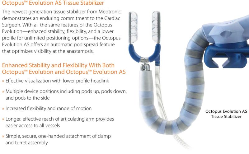 Medtronic Octopus Evolution Tissue Stabilizer