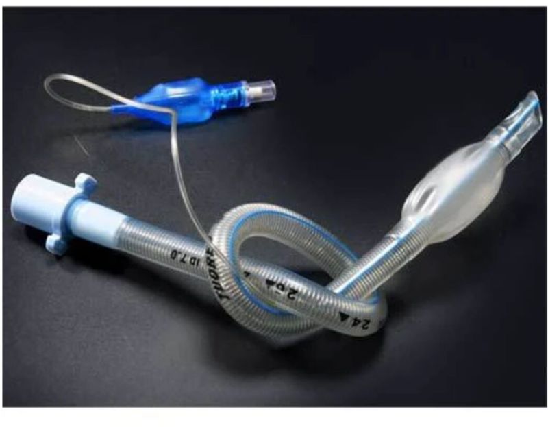 Reinforced ET Tubes Reinforced Endotracheal Tube Cuffed &AMP;AMP;AMP; Plain